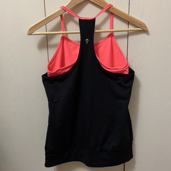 Ivivva Black & Neon Orange Double Dutch Tank Top - Picture 4 of 5